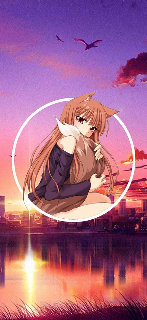 Spice And Wolf Wallpapers, Holo Spice And Wolf, Holo Wallpapers, Spice And Wolf Holo, Spice And Wolf, Wolf Wallpaper, Anime Wolf, Anime Love Couple, Japanese Animation