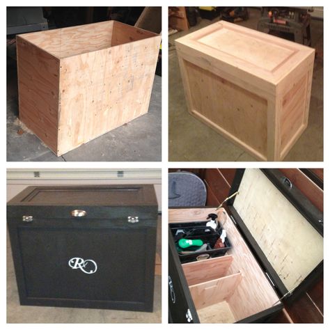 Custom made horse tack box 1 By Dylan M. Ernst email if interested in having a tack box custom built. Dylanmernst@hotmail.com Quilt Display Case, Horse Tack Boxes, Tack Storage, Tack Locker, Tack Trunk, Tack Box, Tack Rooms, Show Cattle, Showing Livestock