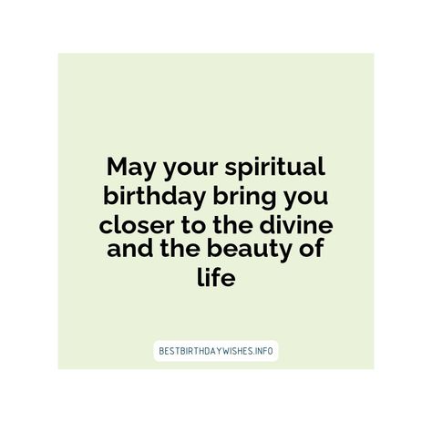 Birthdays are special occasions to celebrate the gift of life. Whether it’s for someone you love or yourself, expressing your best wishes with spiritu... | # #BirthdayWishes Check more at https://www.ehindijokes.com/inspiring-spiritual-birthday-wishes/ Spiritual Birthday Wishes, Spiritual Birthday, Best Wishes, Happy Birthday To You, The Divine, The Gift, Birthday Wishes, Boy Birthday, Birthday Ideas