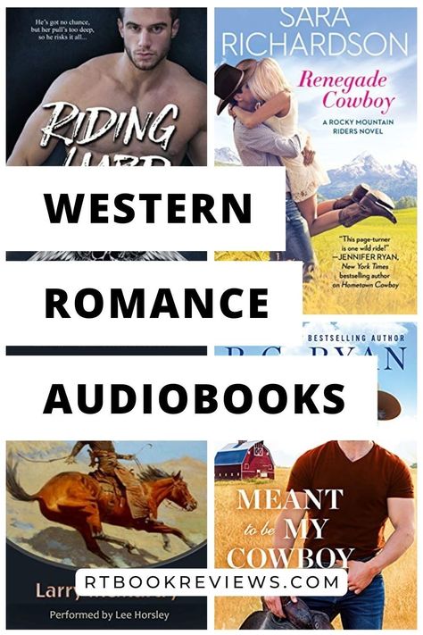 Looking for new romance books? If you like Westerns, you'll love listening to these hot Western romance audiobooks! Tap to see the top 9 romance audiobooks to get lost in sweeping landscapes, fiery heroines, and rugged cowboys! #bestaudiobooks #romanceaudiobooks #westernromance Romance Books Clean, Western Romance Novels, Cowboy Romance Books, Western Romance Books, Romance Audiobooks, New Romance Books, Romance Books Worth Reading, Cowboy Romance, Best Audiobooks