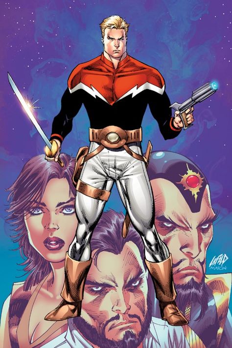 Flash Gordon Flash Gordon Comic, 80s Cartoon Shows, Darwyn Cooke, Comic Book Page, The Merciless, Rob Liefeld, Science Fiction Illustration, Flash Gordon, Sci Fi Comics