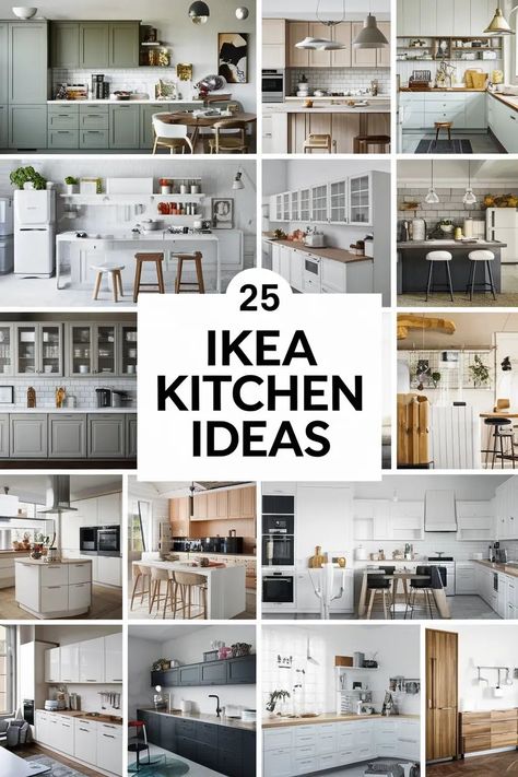 Ikea kitchen ideas offer affordable modern design solutions. Explore stylish Ikea cabinets, space-saving storage, and budget-friendly kitchen renovations. Discover Ikea kitchen layouts, customizable units, and Scandinavian-inspired decor. Find inspiration for small Ikea kitchens, DIY Ikea hacks, and functional cooking spaces to create efficient and attractive kitchens using versatile Ikea products and systems. Ikea Kitchen Refrigerator Cabinet, Small Kitchen Hacks Storage Cabinets, Kitchen Design Cabinets Modern, Ikea Style Kitchen, Ikea Kitchen Cabinets In Office, Ikea L Shaped Kitchen, Small Ikea Kitchen Ideas Layout, Kitchen Remodel Ikea Cabinets, Ikea Little Kitchen