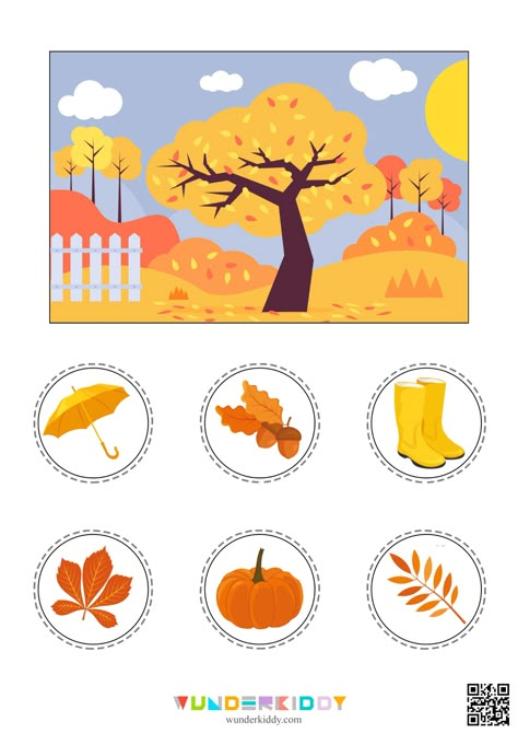 Spring Summer Autumn Winter, Didactic Games, Autumn Pictures For Kids, Autumn Pictures, Seasons Worksheets, Kindergarden Activities, Seasons Activities, Card Games For Kids, Kids Worksheets Preschool