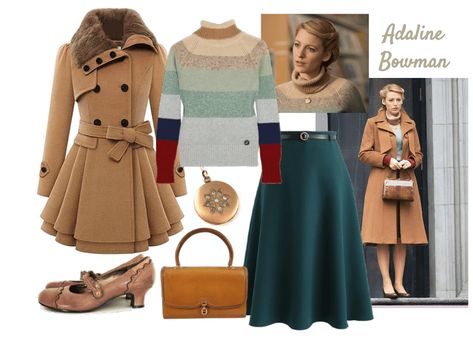 Adaline Bowman—Age of Adaline Outfit | ShopLook Adeline Bowman Style, Adaline Bowman Outfits, The Age Of Adaline Outfits, Age Of Adaline Style, Age Of Adeline Outfit, Adaline Bowman Aesthetic, Age Of Adeline Aesthetic, Age Of Adaline Aesthetic, Adeline Bowman