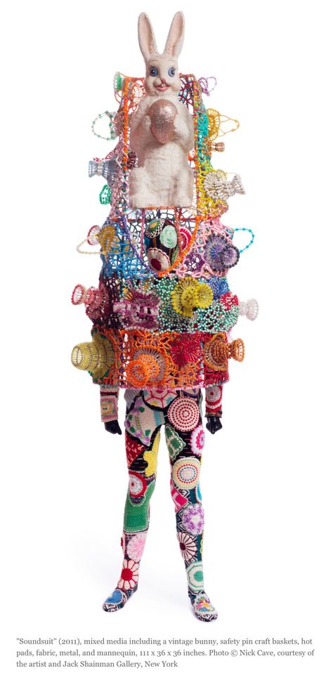 Nick Cave Artist, Soft Sculpture Art, Sensory Art, Colossal Art, Nick Cave, Museum Of Contemporary Art, Soft Sculpture, Character Costumes, Samurai Gear