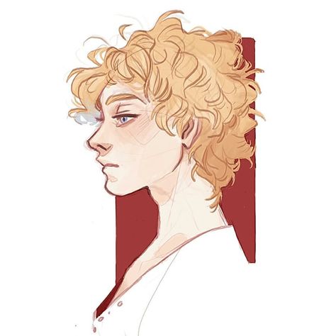 Some long haired Enjolras because my body asked for it. #Enjolras #lesamis #lesamisdelabc #lesmiserables #modernau #art #artwork…