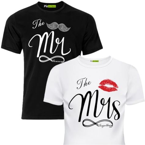 Mr Right Mrs Always Right, Fit Outfits, Mrs Always Right, Mrs Shirt, Black T Shirts, Matching Couple Shirts, Black And White Shirt, Matching Couple, White Colors