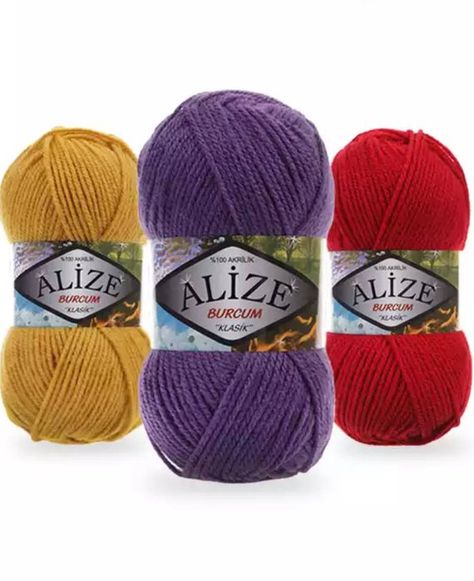 Alize Burcum Klasik, knitting yarn, Acrylic yarn, soft yarn, crochet yarn, aran yarn, accessories ya Soft Yarn Crochet, Yarn Accessories, Scarf Yarn, I Love This Yarn, Metallic Yarn, Blanket Yarn, Baby Yarn, Yarn Art, Soft Yarn