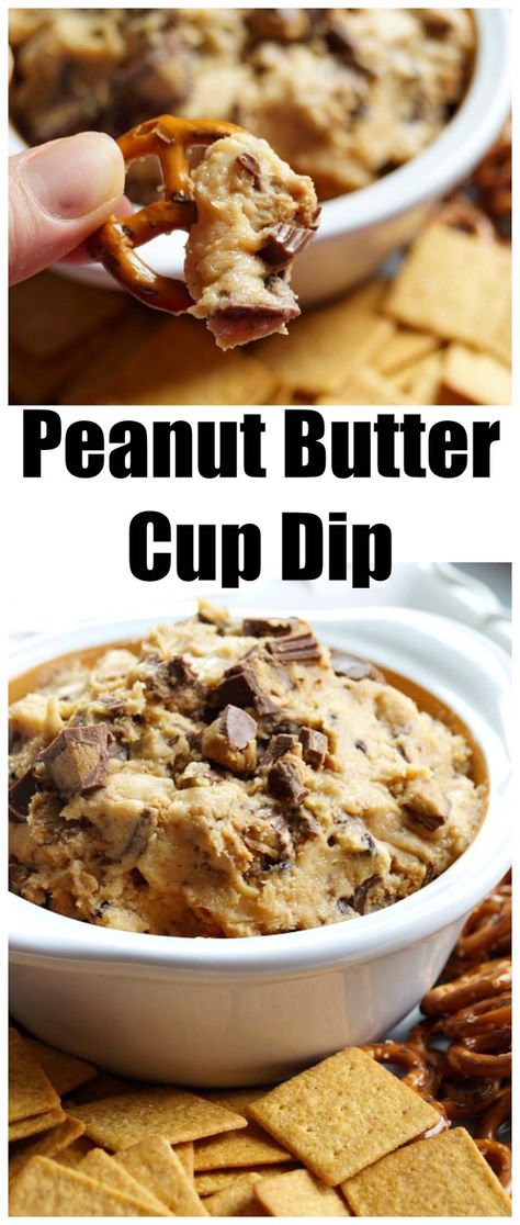 Peanut Butter Cup Dip, Chips Dip, Reese's Peanut Butter Cup, Cheesecake Dip, Sweet Dips, Dessert Dips, Peanut Butter Cup, Easy Peanut Butter, Reeses Peanut Butter Cups