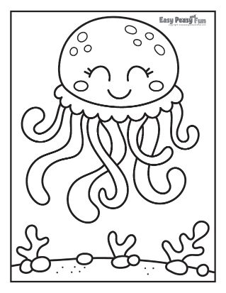 Jellyfish Coloring, Dance Coloring Pages, Bug Coloring Pages, Baby Coloring Pages, Free Kids Coloring Pages, Monster Coloring Pages, Farm Animal Coloring Pages, Preschool Coloring Pages, The Colors Of The Rainbow