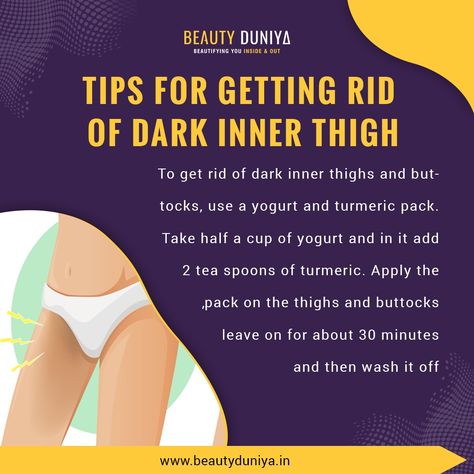 Inner Thigh Darkness, Dark Inner Thighs, Skin Lightening Diy, Abdominal Pain Relief, Face Skin Care Routine, Natural Skin Care Remedies, Beauty Tips And Tricks, Diy Skin Care Routine, Natural Face Skin Care