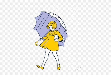 Morton Salt Girl, Morton Salt, Umbrella Girl, Girl Silhouette, Purple Art, Free Clipart, Clothing Apparel, Png Download, Mardi Gras