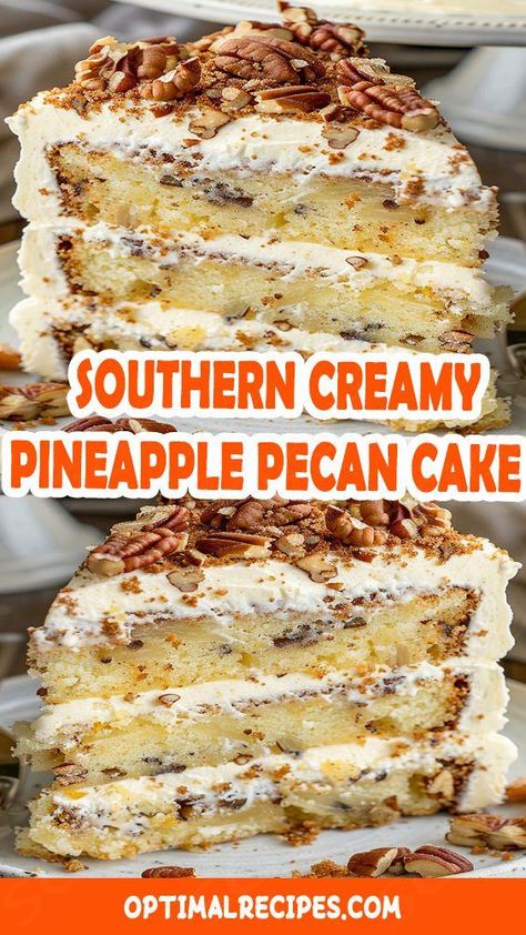 Pineapple Pecan Cream Cheese Pound Cake, Southern Creamy Pineapple Pecan Cake, Southern Praline Pecan Cake, The Best Cake Ever, Southern Living Hummingbird Cake Recipe, Pineapple Pecan Cake With Cream Cheese, Southern Birthday Cake, Creamy Pineapple Pecan Cake, Award Winning Cakes