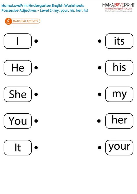 https://www.mamaloveprint.com/2021/12/mamaloveprint-grade-1-english_29.html Possessive Adjectives For Kids, His Her Worksheet, Possessive Adjectives Worksheets, Grade 1 English Worksheets, Adjectives For Kids, Eng Grammar, Adjectives Activities, Whiteboard Messages, Kindergarten Math Worksheets Addition