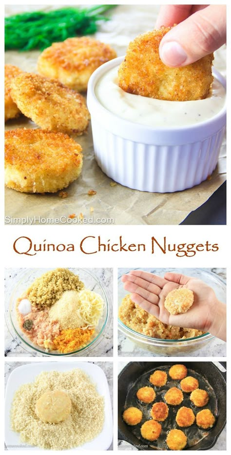 Ground Chicken Recipes Blw, Blw Ground Chicken, Blw Chicken Nuggets, Simple Toddler Meals, Pea Cookies, Healthy Foods For Kids, Chicken Substitute, Healthy Chicken Nuggets, Chicken Nuggets Recipe