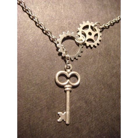 Diy Steampunk, Steampunk Jewellery, Keys Jewelry, Steampunk Stuff, Lariat Style Necklace, Steampunk Crafts, Hardware Jewelry, Steam Punk Jewelry, Skeleton Keys