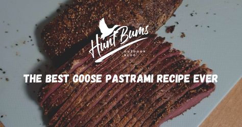 As hunters, we always try to prepare our harvest as best as possible. No matter what you prefer to do with your waterfowl, you must try this pastrami recipe. Chicken Pastrami Recipe, Goose Pastrami Recipe, Diy Pastrami, Goose Pastrami, Best Pastrami Recipe, Pastrami Ribs, Pastrami Recipe, Game Recipes, Game Food