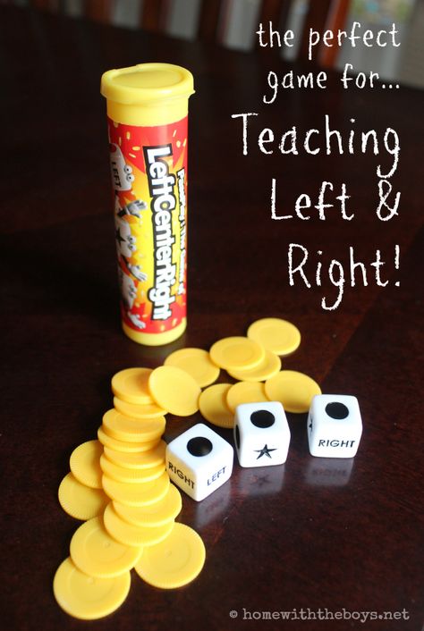 Teaching Left and Right Teaching Left And Right, Sensory Regulation, Teaching Game, Family Fitness, Classroom Games, Body Awareness, Homeschool Preschool, Teaching Materials, Play Activities