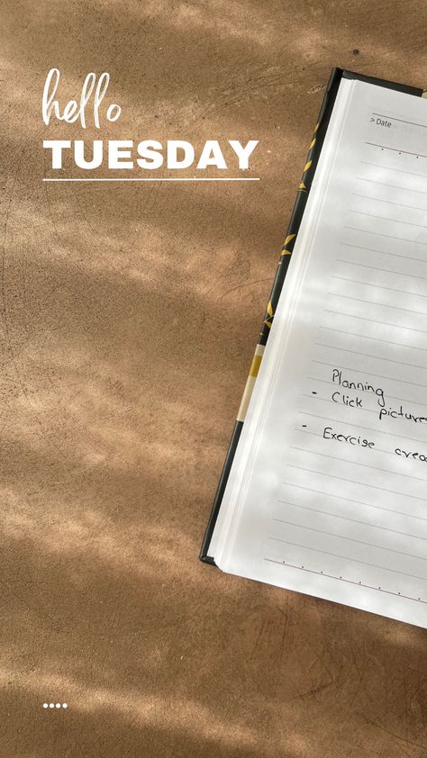 Journal writing Tuesday Instagram Story, Tuesday Snap, Hello Tuesday, Tuesday Morning, Instagram Pose, Instagram Photo Inspiration, Fake Story, Story Ideas, Instagram Story Ideas