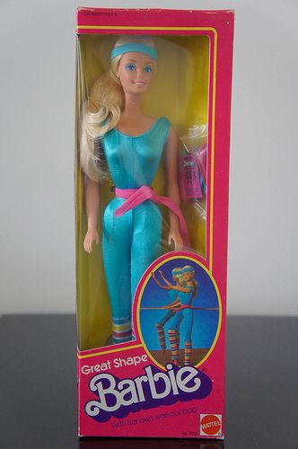 Great Shape Barbie 1983.  The face and hair don't match the movie doll as well as some of the accessories. Great Shape Barbie, Barbie Doll