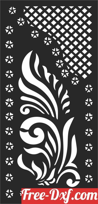 door DECORATIVE door Pattern AvApk High quality free Dxf files, Svg, Cdr and Ai Ready to cut for laser Cnc plasma and Download Instantly Free Dxf Files Cnc, Decorative Screen Doors, Door Pattern, Dxf Files Cnc, Jaali Design, Laser Cut Screens, Free Dxf Files, Laser Cut Panels, Motif Art Deco