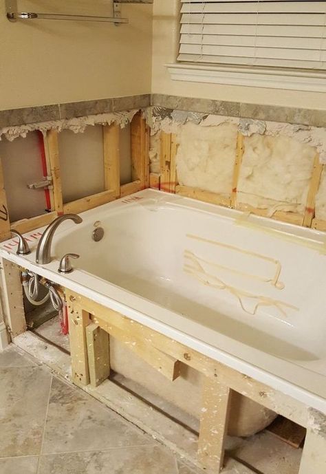 dress up a bathtub Hometalk Diy, Bathtub Surround, Bath Redo, Tub Surround, Face Plate, Rubber Ducky, Decor Guide, Bath Remodel, Décor Diy