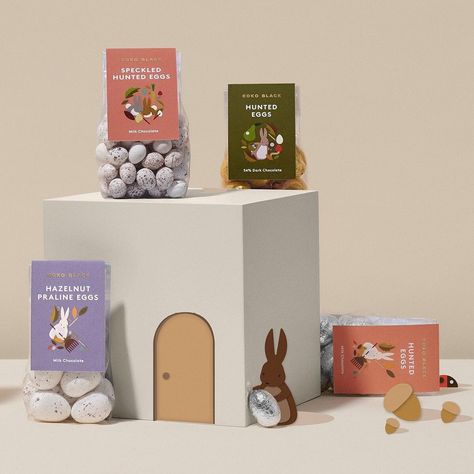 Koko Black Chocolate on Instagram: “Eggscellent eggs to hide or find! Discover our Hunted Egg collections, in store and online now.” Cashew Brittle, Koko Black, Hazelnut Praline, Black Chocolate, Packaged Food, Egg Hunt, Cashew, Toy Chest, Floating Shelves