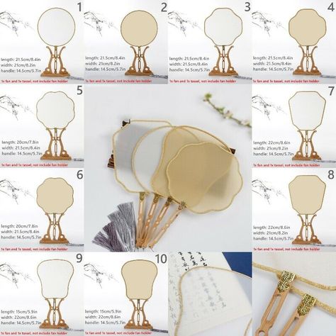 Chinese Round Fans Uchiwa Faux Silk Bamboo Handle Blank Painting Embroidery | eBay Traditional Chinese Fan, Fan Holder, Chinese Fan, Painting Embroidery, Bamboo Handles, Bamboo Silk, Traditional Chinese, Embroidery, Fan