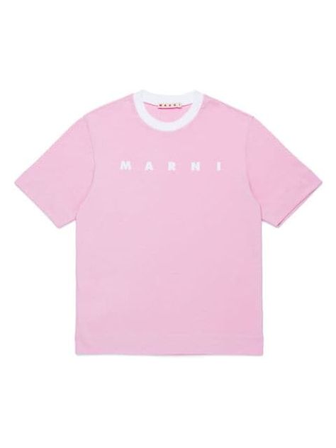 Designer T-shirts for Boys – Stylish Boys' Separates – Farfetch Pink Designer Clothes, Birthday Outfit To School, Designer Shirts Women, Marni Shirt, Pink Graphic Tee, Cute Online Clothing Stores, Cute Clothing Stores, Design Shirts, Dress With Jean Jacket