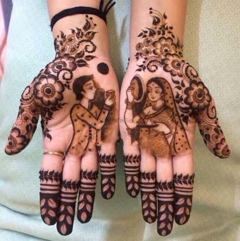 Bridal Mehandi Designs 2016 & 2017 (Album) Krwachoth Mehndi Design Easy, Krwachoth Special Mehndi Designs, Mehandi Designs For Karwachauth, Krwachoth Mehndi Design, Karwachauth Mehandi Design, Karwachauth Mehndi Designs Latest, Teej Mehandi Designs, Karwachoth Mehndi, Teej Mehendi Design