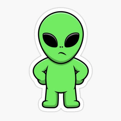 Alien Stickers Aesthetic, Cosmic Fury, Alien Stickers, Alien Drawings, Stickers Aesthetic, Iz One, A Smile, Magnets, Lost