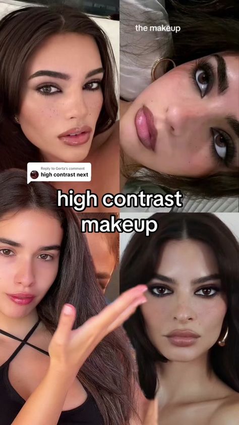 Find 'high contrast makeup' on TikTok | TikTok Search Makeup Closet, Contrast Makeup, Asthetic Pics, Hot Makeup, Makeup Tut, Makeup Wishlist, Glamour Makeup, Makeup Looks Tutorial, Dark Feminine