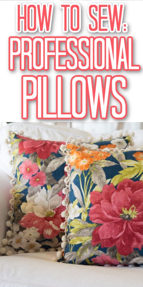 Sewing Decorative Pillows, Homemade Throw Pillows, Diy Couch Pillows, How To Make A Pillow, How To Make Throw Pillows, How To Sew Pillow Covers Simple, How To Make A Pillow Cover Without A Zipper, Pillow Design Ideas, Sewing Piping On A Pillow