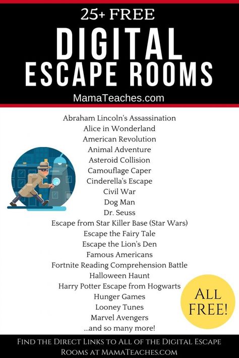 Escape Rooms, E Mc2, Classroom Technology, Team Building Activities, Digital Learning, Summer School, Online Teaching, Escape Room, Reading Comprehension