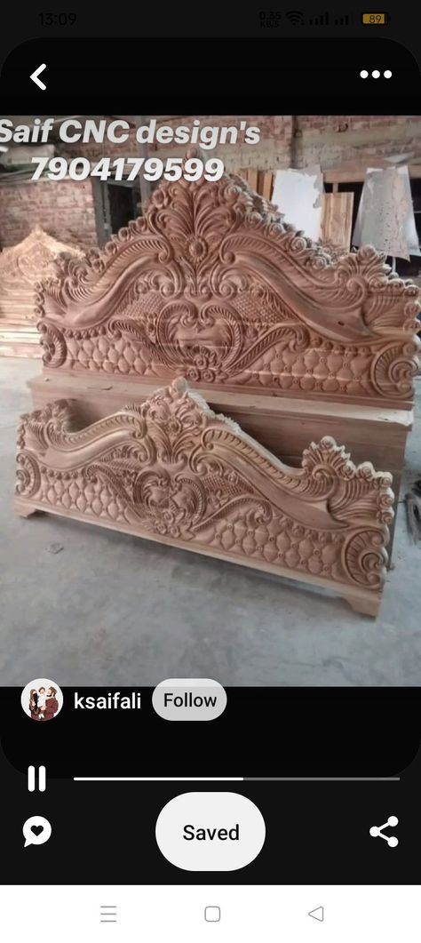 Sagwan Bed Designs, Sagwan Wood Bed Design, Royal Beds, Double Deck Bed Design, Deck Bed, Double Deck Bed, Bed Designs With Storage, House Front Door Design, Box Bed Design