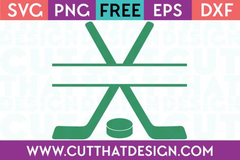 Free Hockey Svg, Free Hockey Svg Files For Cricut, Hockey Svg Files Free, Hockey Svg Free, Team Snacks, Hockey Svg, Hockey Birthday, Image Font, Split Monogram