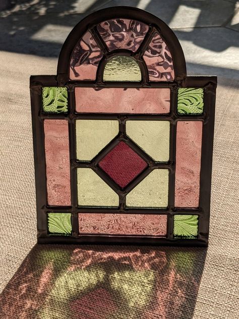 Victorian Style Miniature Stained Glass Authentic Stained Glass Stained Glass Suncatcher Victorian Suncatcher - Etsy UK Victorian Stained Glass Panels, Stained Glass House, Circus Tent, Stained Glass Suncatcher, Stained Glass Panels, Glass House, Victorian Style, Victorian Homes, Glass Panels