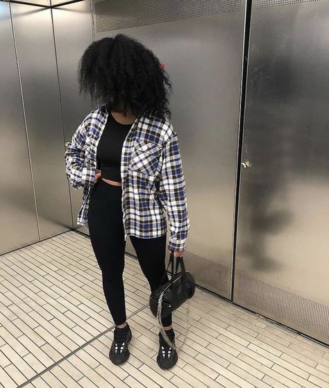 Flannel Outfits For Women, Baddie Fall Outfits, Tomboy Outfit Ideas, Flannel Outfit, Casual Oufits, Flannel Outfits, Leggings Outfits, Plaid Shirts, Hipster Outfits