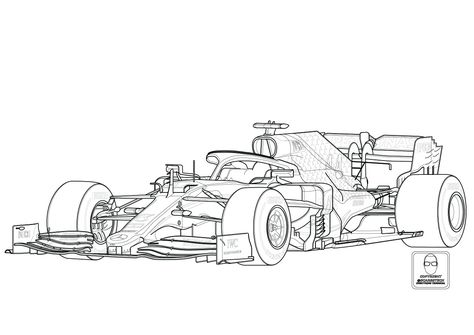 Formula 1 Sketch Drawing, Formula One Sketch, Mercedes F1 Drawing, Formula One Car Drawing, F1 Car Outline, Formula 1 Car Sketch, F1 Car Drawing Sketch, Formula One Drawing, F1 Car Drawing Easy