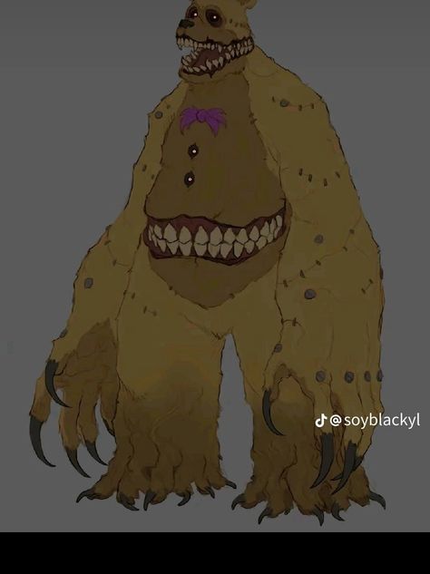 Fnaf Creepy, Nightmare Creatures, Warframe Art, Fnaf Oc, Toy Factory, Creature Artwork, Fnaf Characters, Anime Fnaf, Fnaf Drawings