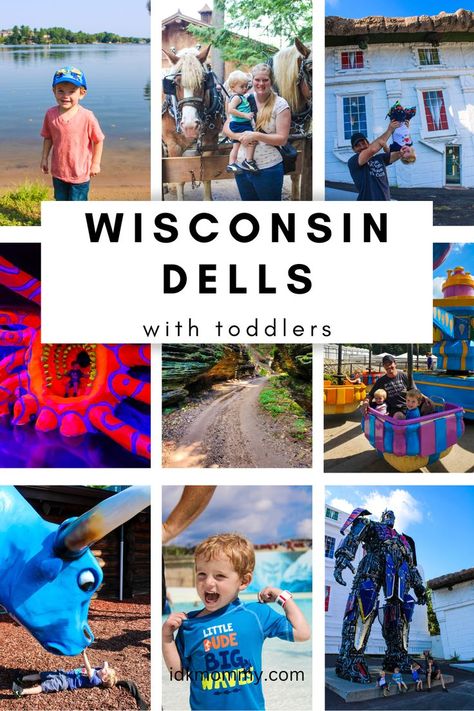 Here is the list of everything you should do, eat, and stay at in Wisconsin Dells with toddlers! #Wisconsin dells with kids #things to do in wisconsin dells #summer in wisconsin dells #wisconsin travel Wisconsin Dells With Toddler, Wisconsin Dells With Kids, Wisconsin Dells Resorts, Wisconsin Dells Vacation, Wisconsin Beaches, Things To Do In Wisconsin, Dells Wisconsin, Affordable Family Vacations, Best Family Vacation Destinations