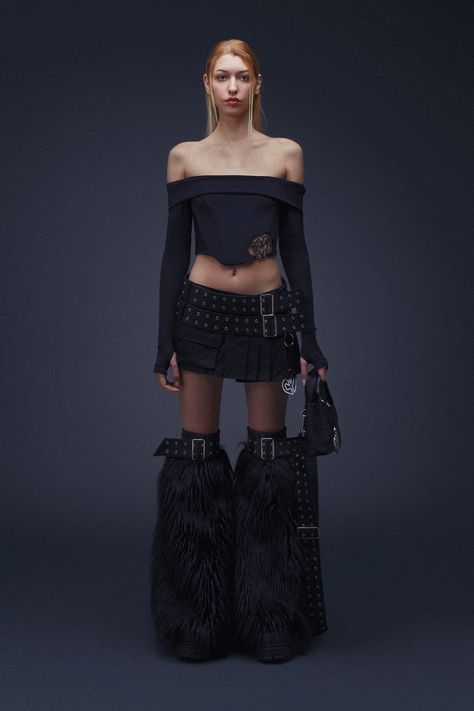 Dominnico Madrid Fall 2023 Collection Dominnico Madrid, T Dress, Futuristic Fashion, Fall 2023, Fashion Show Collection, Stage Outfits, Kpop Outfits, Black Outfit, Punk Fashion