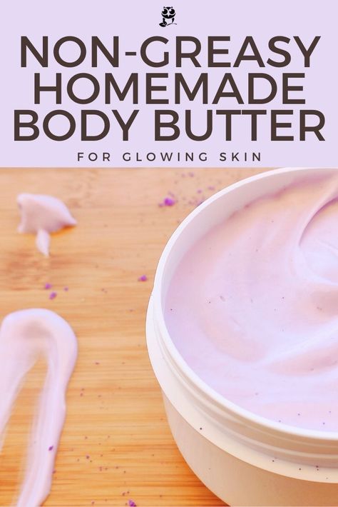 Diy Skin Care Recipes Moisturizer Homemade Body Butter, Diy Body Butter Non Greasy, Non Greasy Body Butter Recipe, Mango Butter Body Butter, Essential Oil Body Butter, Non Greasy Body Butter, Non Greasy Lotion, Body Butter Recipe Homemade, Diy Body Butter Recipes