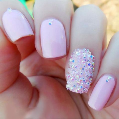 Nails Crystals, Nails Inspiration Summer, Diy Rhinestone, Manicures Designs, Womens Nails, Crystal Nails, Clean Nails, 3d Nail, 3d Nail Art