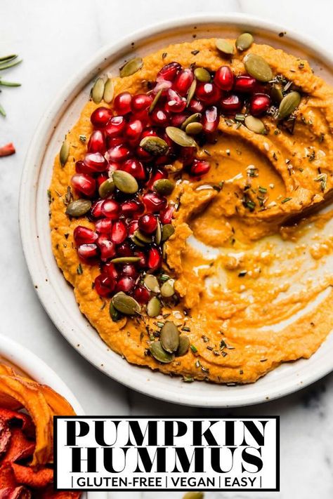 Thanksgiving Tailgate, Pumpkin Hummus Recipe, Thanksgiving Apps, Hummus Recipes, Hummus Ingredients, Hummus Recipe Homemade, Friendsgiving Food, Thanksgiving 2022, Pumpkin Hummus