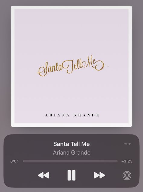 Santa Tell Me Ariana, Santa Tell Me Ariana Grande, Santa Tell Me, Ariana Grande, Singers, Tell Me, Incoming Call, Incoming Call Screenshot, Songs