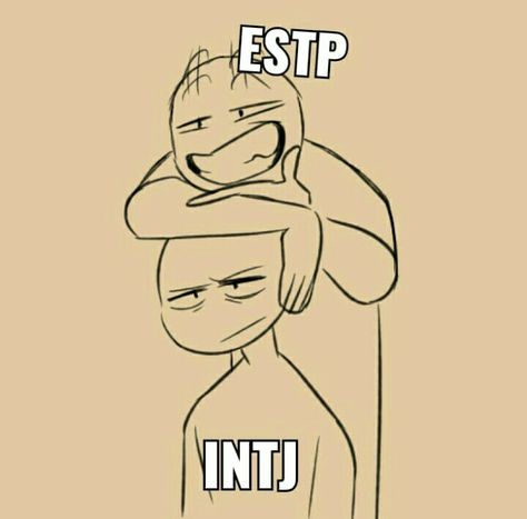 #intj #estp #mbti #meme #funny #mbtimeme #intjs #estps #mbtifunny Intj Estp Relationship, Intj And Estp Relationship, Mbti Intj Ships, Estp X Intj, Intj Estp, Estp Memes, Estp Intj, Estp Mbti, Mbti Intj