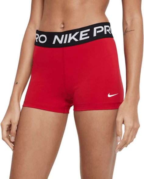 #Nike #Womens #Clothing *anything purchased from my link earns small commission* Red Nike Pros, Shorts Nike Pro, Gymwear Outfits, Nike Pro Spandex, Cute Nike Outfits, Nike Pro Women, Nike Pro Shorts, Gym Clothes Women, Red Nike