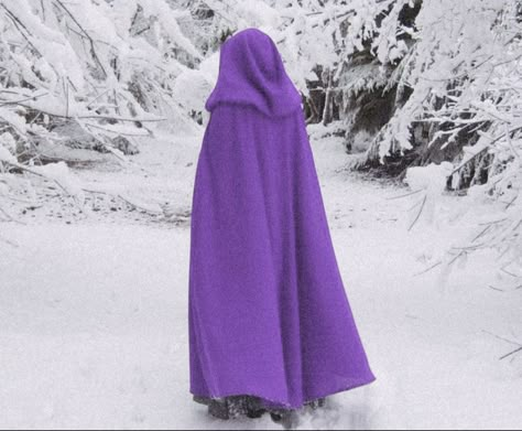 Purple Robe Aesthetic, Purple Cape Aesthetic, Purple Mage Aesthetic, Purple Cloak Aesthetic, Purple Witch Outfit Aesthetic, Purple Medieval Aesthetic, Purple Wizard Aesthetic, Purple Sorceress, Scythe Curie