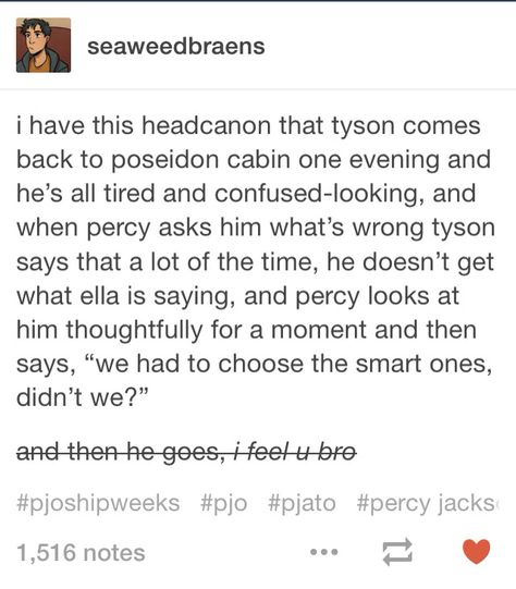 Tyson And Percy, Tyson And Ella, Percy And Tyson, Frank Zhang, Piper Mclean, Pjo Hoo, Jason Grace, Magnus Chase, Percy Jackson Memes